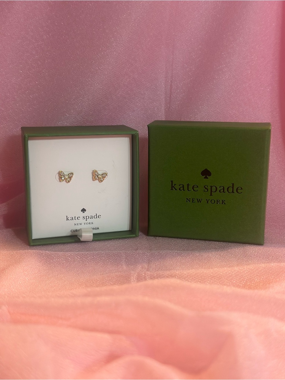 kate spade Gold Butterfly Stud Earrings